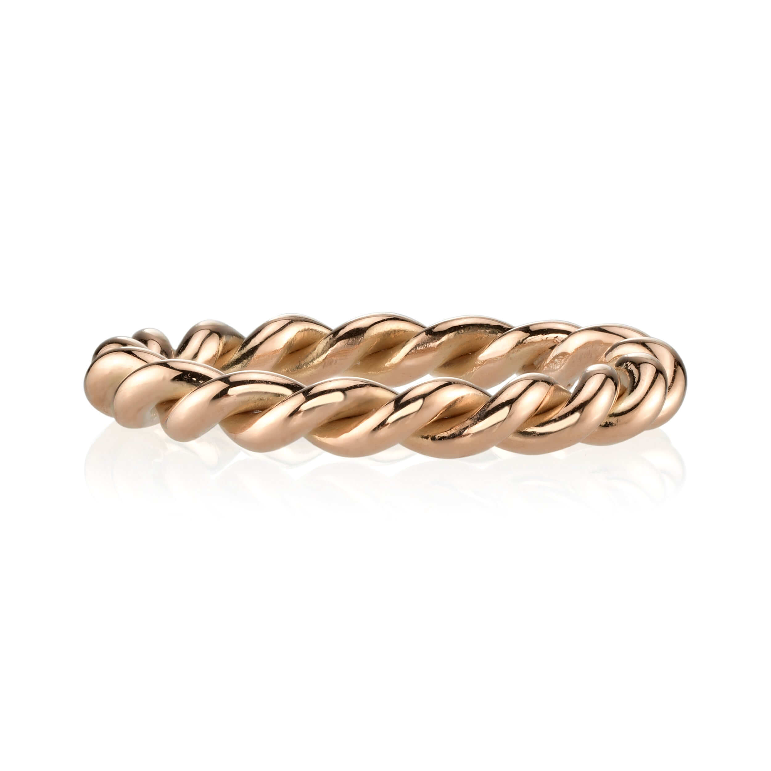 Solid 18K Gold 1.5mm Skinny Minnie Plain Jane Half Round cheapest Band YOUR Choice of 18K Yellow, White or Rose Gold