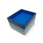 SMALL STACKING JEWELRY TRAY - MIDNIGHT BLUE, Color: Navy with Klein blue, JEWELRY CASES, Trove